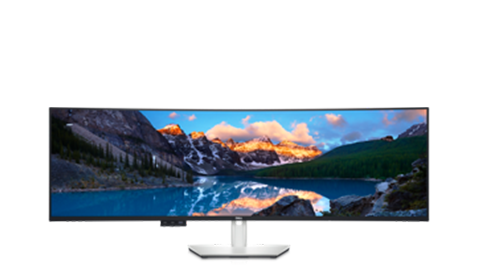Dell UltraSharp 49”USB-C 集線器曲面顯示器 U4924DW
